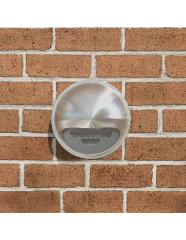 Coperture per ventilazione d'aria 8 pcs Argento 200 mm