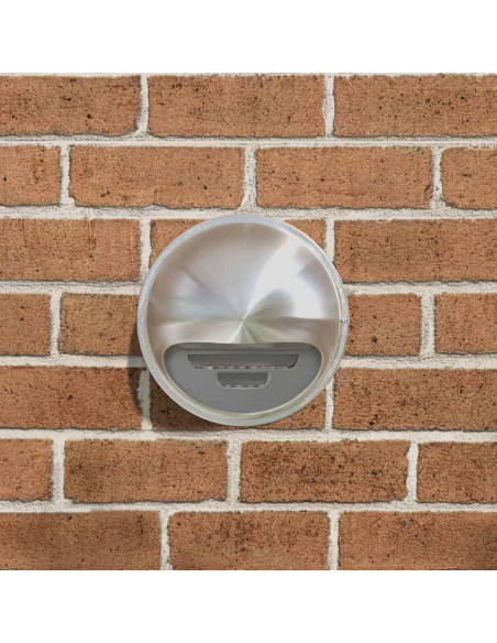 Coperture per ventilazione d'aria 8 pcs Argento 200 mm