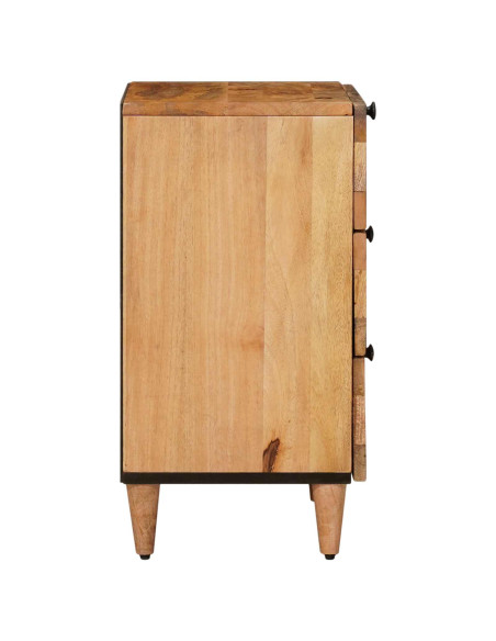 Armadio da Notte con cassetto Naturale 50 x 33 x 62 cm