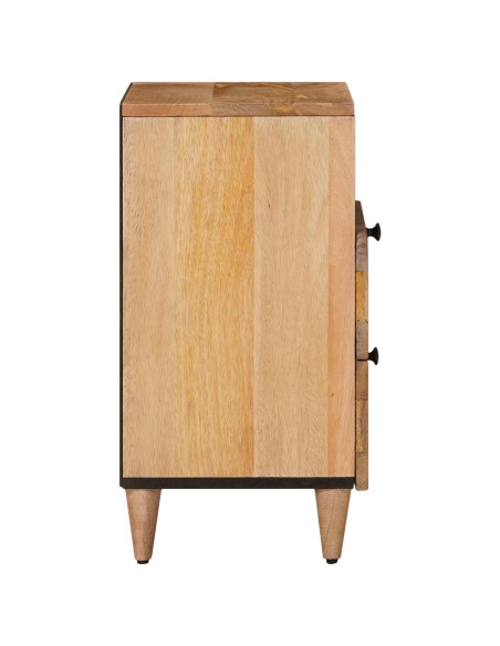 Armadio da Notte con cassetto Naturale 50 x 33 x 60 cm