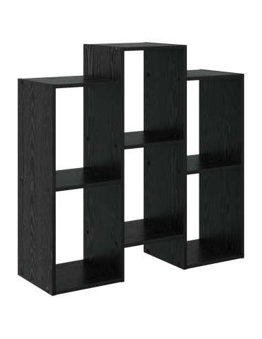 Credenza Rovere Nero 90 x 30 x 90 cm
