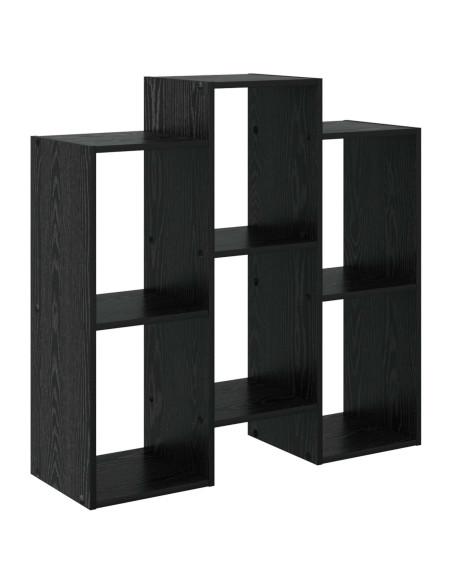 Credenza Rovere Nero 90 x 30 x 90 cm