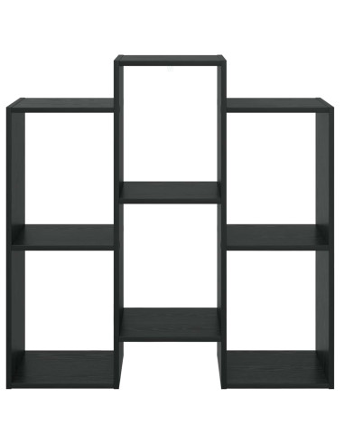 Credenza Rovere Nero 90 x 30 x 90 cm