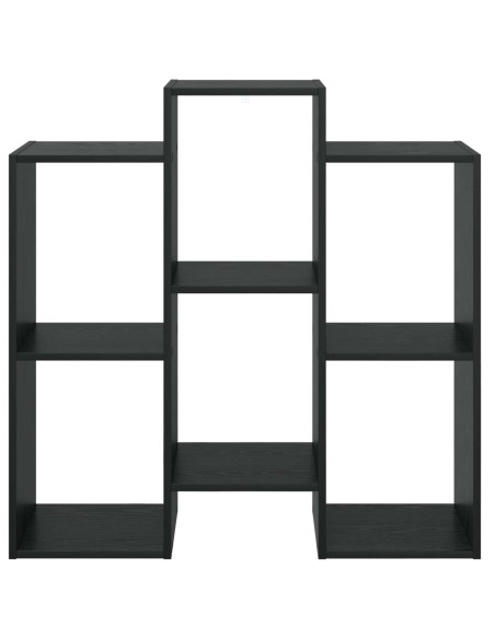 Credenza Rovere Nero 90 x 30 x 90 cm