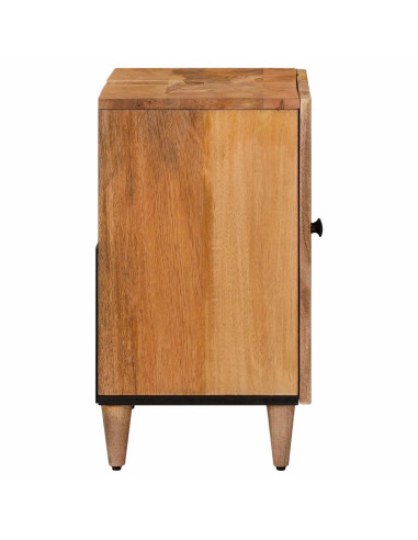Armadio per Lavabo da Bagno con porta Naturale 62 x 33 x 58 cm