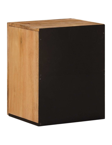 Mobile Appeso da Bagno con porta Naturale 38 x 33,5 x 48 cm