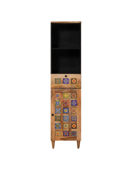 Mobile da Bagno con cassetto Naturale 38 x 33 x 160 cm