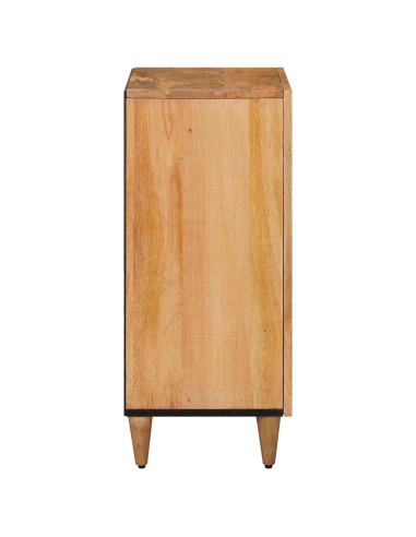 Credenza Naturale 60 x 33,5 x 75 cm Legno di mango massello
