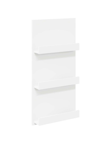 Scaffale per riviste Bianco 51 x 11 x 102 cm Legno multistrato