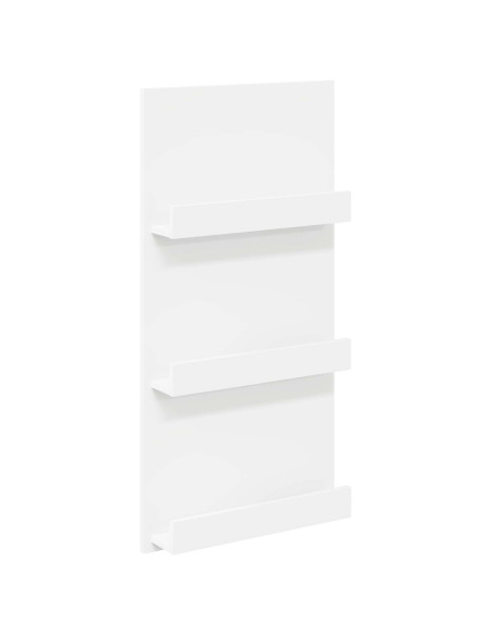 Scaffale per riviste Bianco 51 x 11 x 102 cm Legno multistrato