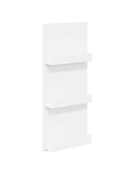 Scaffale per riviste Bianco 51 x 11 x 102 cm Legno multistrato