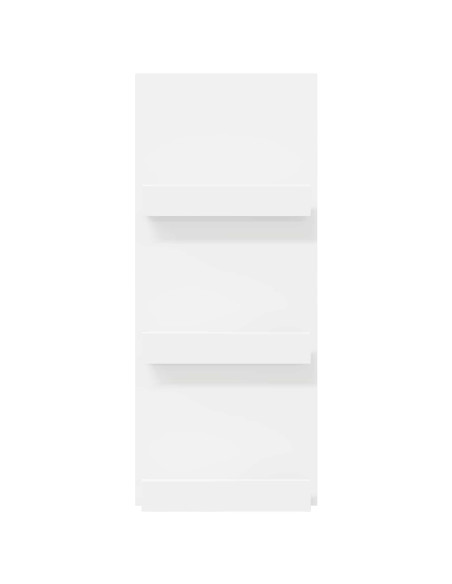 Scaffale per riviste Bianco 51 x 11 x 102 cm Legno multistrato