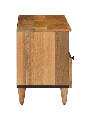 Mobile TV Naturale 100 x 33,5 x 46 cm Legno di mango massello
