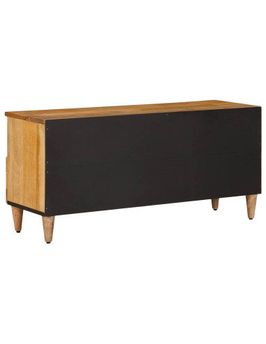 Mobile TV Naturale 100 x 33,5 x 46 cm Legno di mango massello