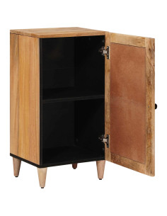 Credenza Naturale 40 x 33,5 x 75 cm Legno di mango massello 2