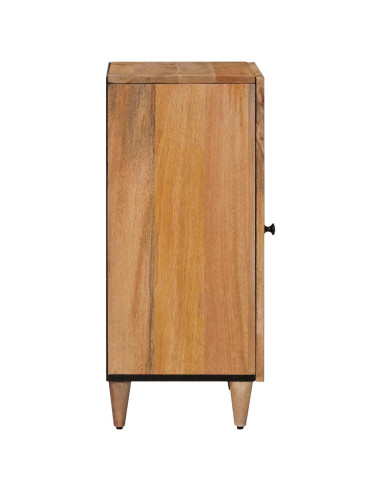 Credenza Naturale 40 x 33,5 x 75 cm Legno di mango massello
