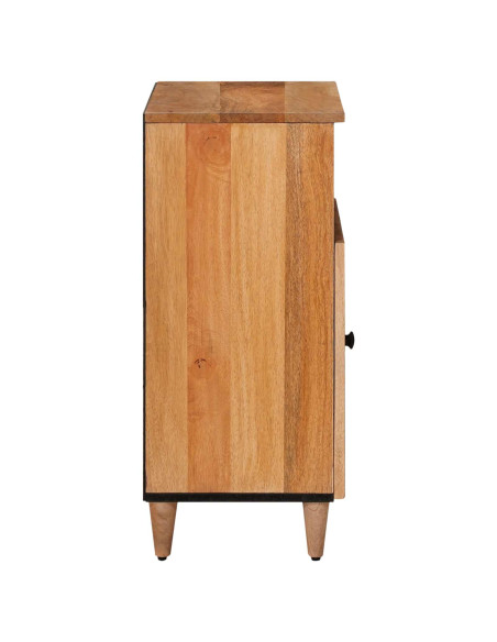 Credenza Naturale 60 x 33,5 x 75 cm Legno di mango massello
