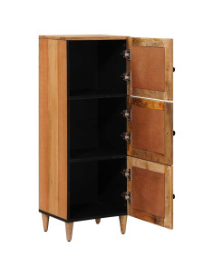 Credenza Naturale 40 x 33 x 110 cm Legno di mango massello 2