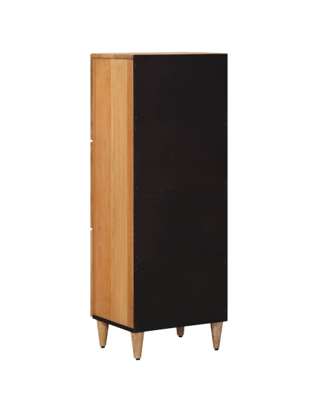 Credenza Naturale 40 x 33 x 110 cm Legno di mango massello
