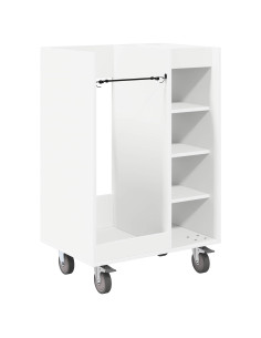 Armadio per Golf con ruota Tinta unita Bianco 65 x 45 x 98 cm 2