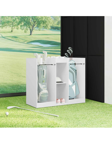Armadio per Golf Tinta unita Bianco 102 x 45 x 85,5 cm