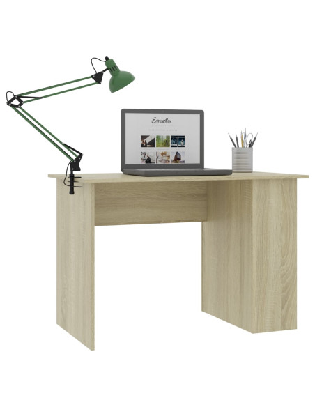 Scrivania Rovere Sonoma 110x60x73 cm in Legno Multistrato