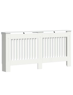 Copertura per radiatori Bianco Lucido 172 x 19 x 81,5 cm 2