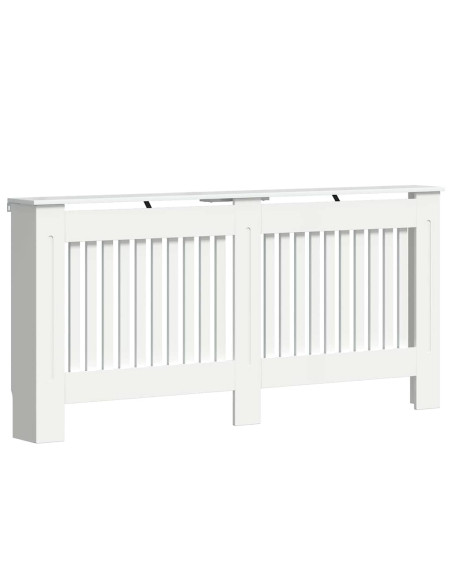 Copertura per radiatori Bianco Lucido 172 x 19 x 81,5 cm