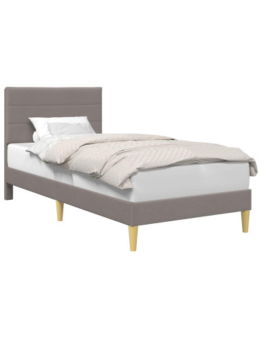 Struttura del letto con testiera Talpa 80 x 200 cm Tessuto