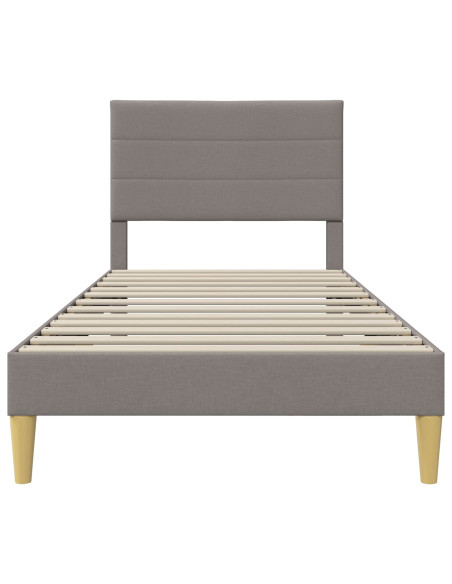 Struttura del letto con testiera Talpa 90 x 190 cm Tessuto