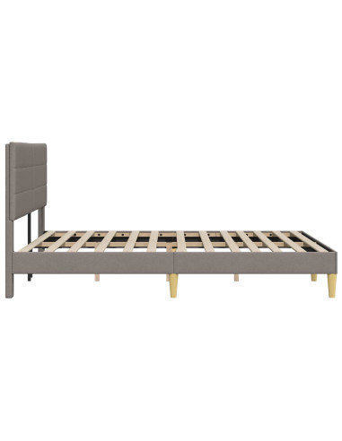Struttura del letto con testiera Talpa 140 x 190 cm Tessuto