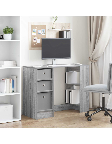 Scrivania Grigio Sonoma 100 x 40 x 75 cm Legno multistrato