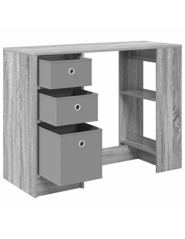 Scrivania Grigio Sonoma 100 x 40 x 75 cm Legno multistrato