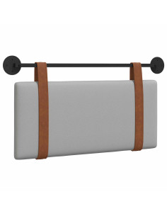Testata appesa Grigio Nuvola 80 x 40 cm Legno multistrato 2