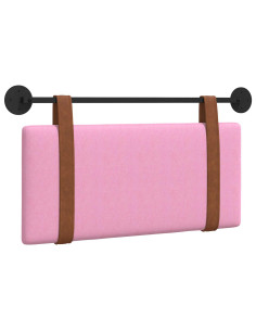 Testata appesa Tinta unita Rosa 90 x 40 cm Legno multistrato 2
