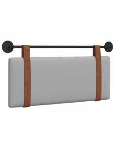 Testata appesa Grigio Nuvola 100 x 40 cm Legno multistrato 2