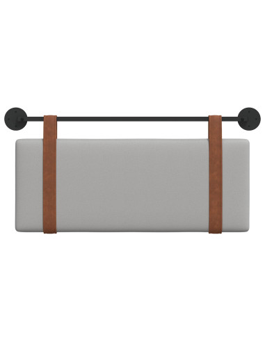 Testata appesa Grigio Nuvola 100 x 40 cm Legno multistrato