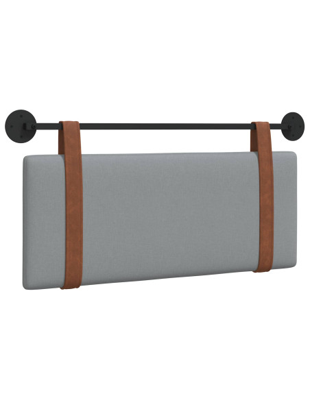 Testata appesa Grigio chiaro 100 x 40 cm Legno multistrato