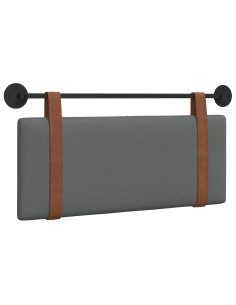 Testata appesa Grigio scuro 100 x 40 cm Legno multistrato 2