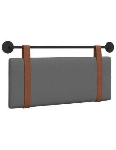 Testata appesa Grigio scuro 100 x 40 cm Legno multistrato
