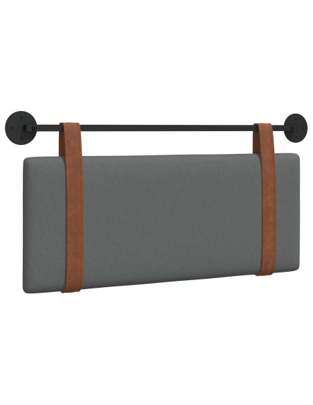 Testata appesa Grigio scuro 100 x 40 cm Legno multistrato