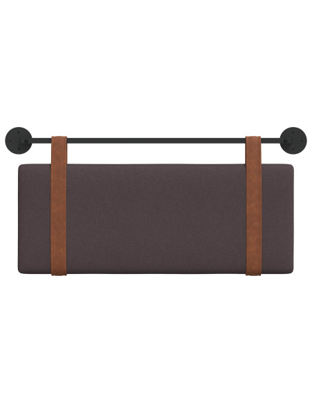 Testata appesa Marrone Scuro 100 x 40 cm Legno multistrato