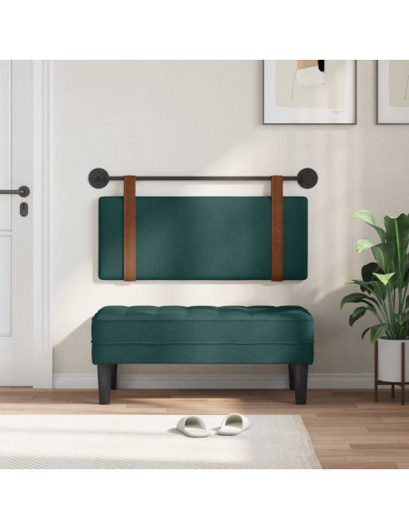 Testata appesa Verde Scuro 100 x 40 cm Legno multistrato