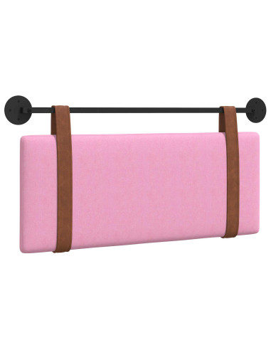 Testata appesa Tinta unita Rosa 100 x 40 cm Legno multistrato