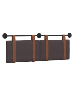 Testata appesa Marrone Scuro 120 x 40 cm Legno multistrato 2