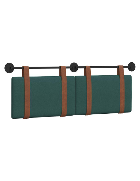 Testata appesa Verde Scuro 120 x 40 cm Legno multistrato