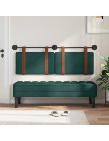 Testata appesa Verde Scuro 120 x 40 cm Legno multistrato
