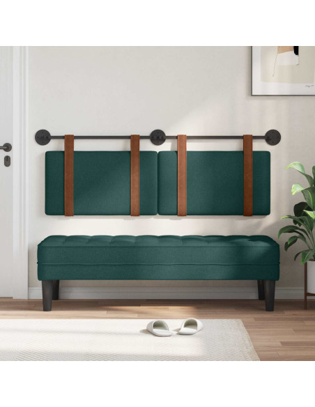Testata appesa Verde Scuro 120 x 40 cm Legno multistrato