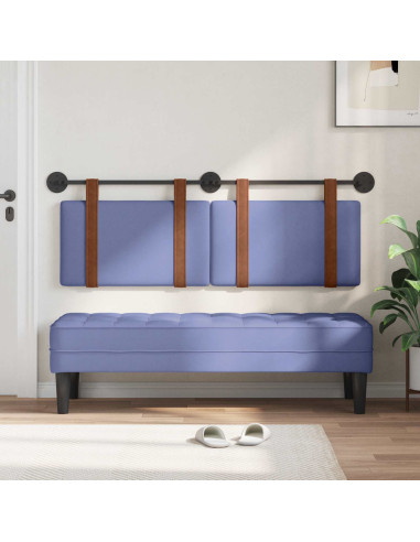 Testata appesa Blu jeans 120 x 40 cm Legno multistrato