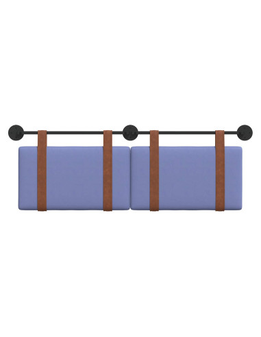 Testata appesa Blu jeans 120 x 40 cm Legno multistrato